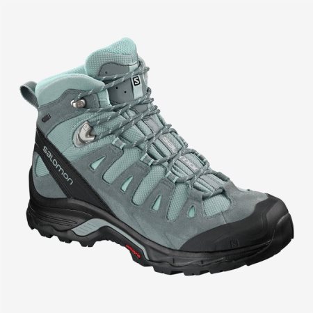 Salomon QUEST PRIME GTX W Womens Hiking Boots Turquoise UK OPNB